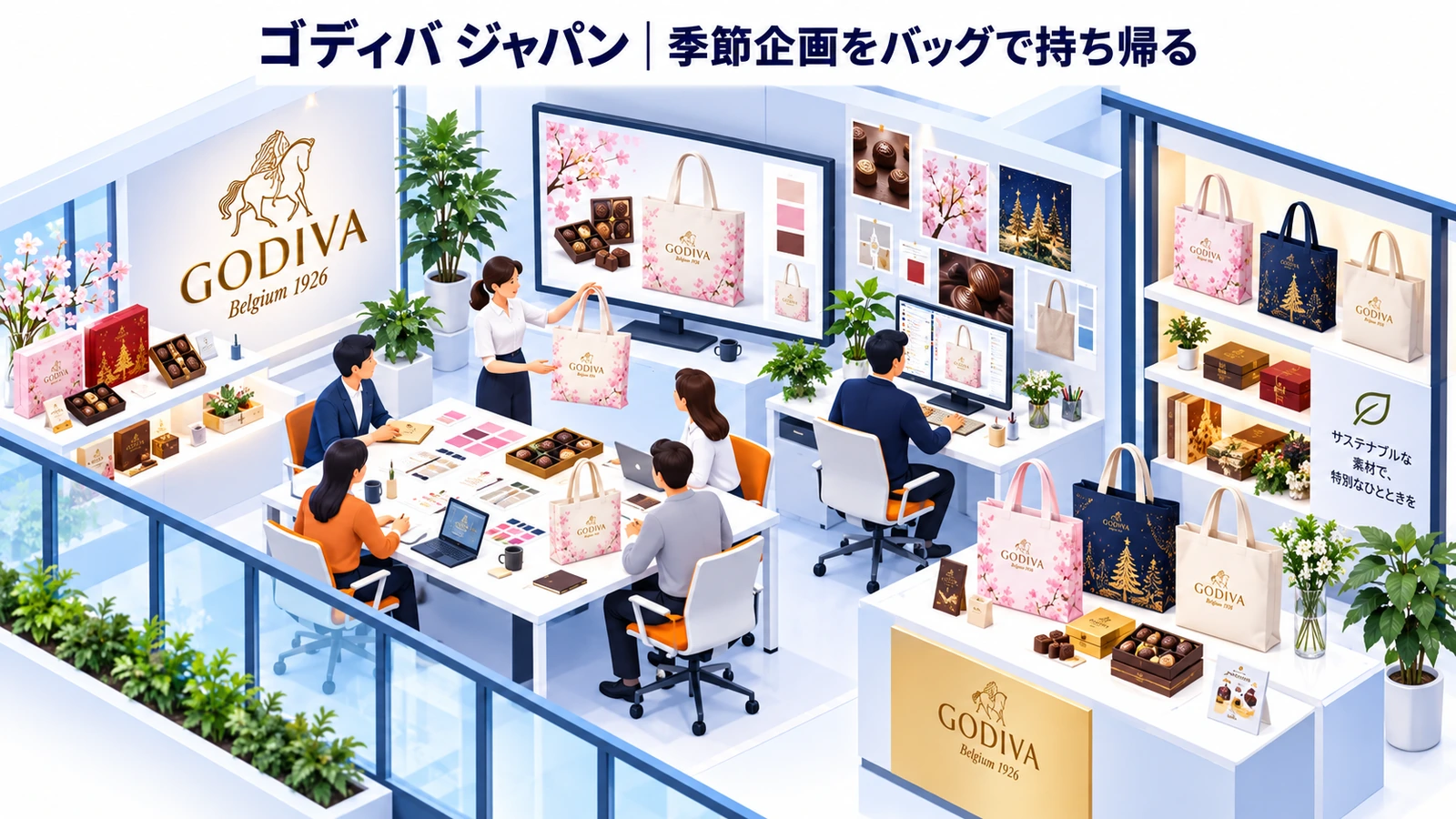 ゴディバ ジャパンのノベルティ制作成功事例