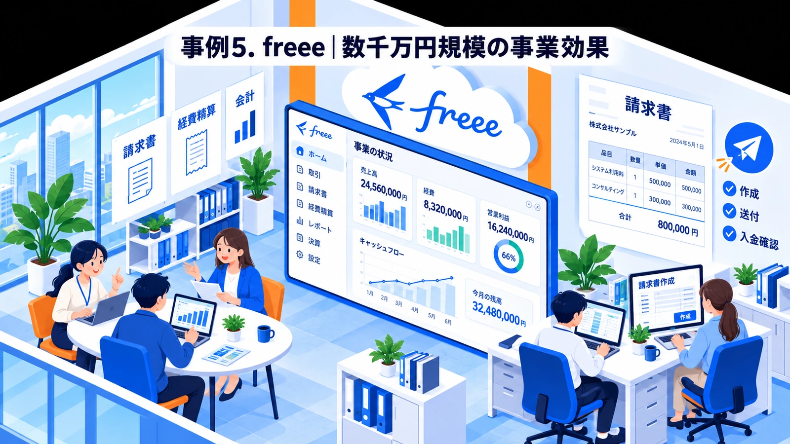 freeeのパーソナライズマーケティング成功事例