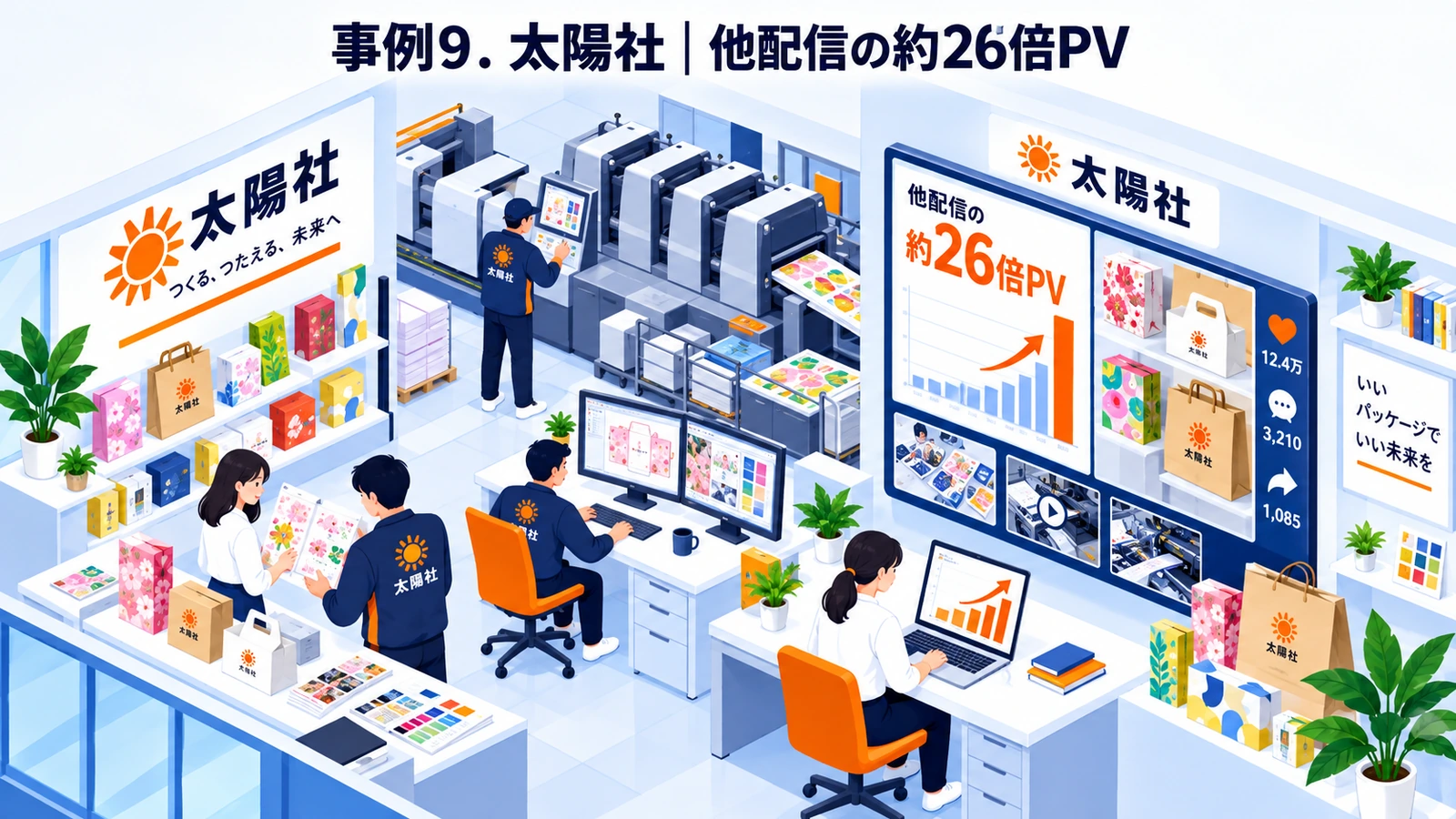 太陽社のプレスリリース成功事例