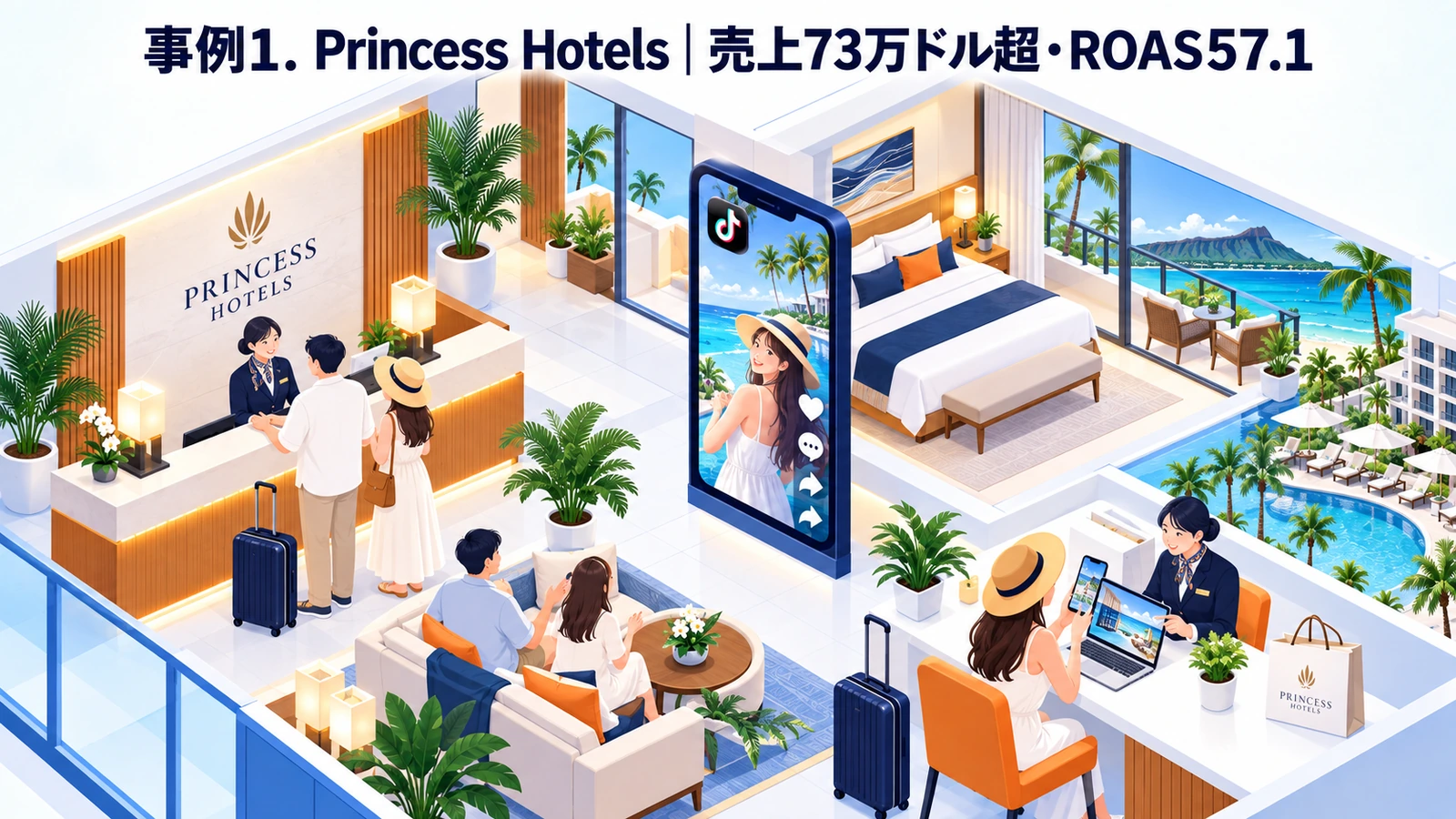 Princess Hotelsのホテル集客成功事例