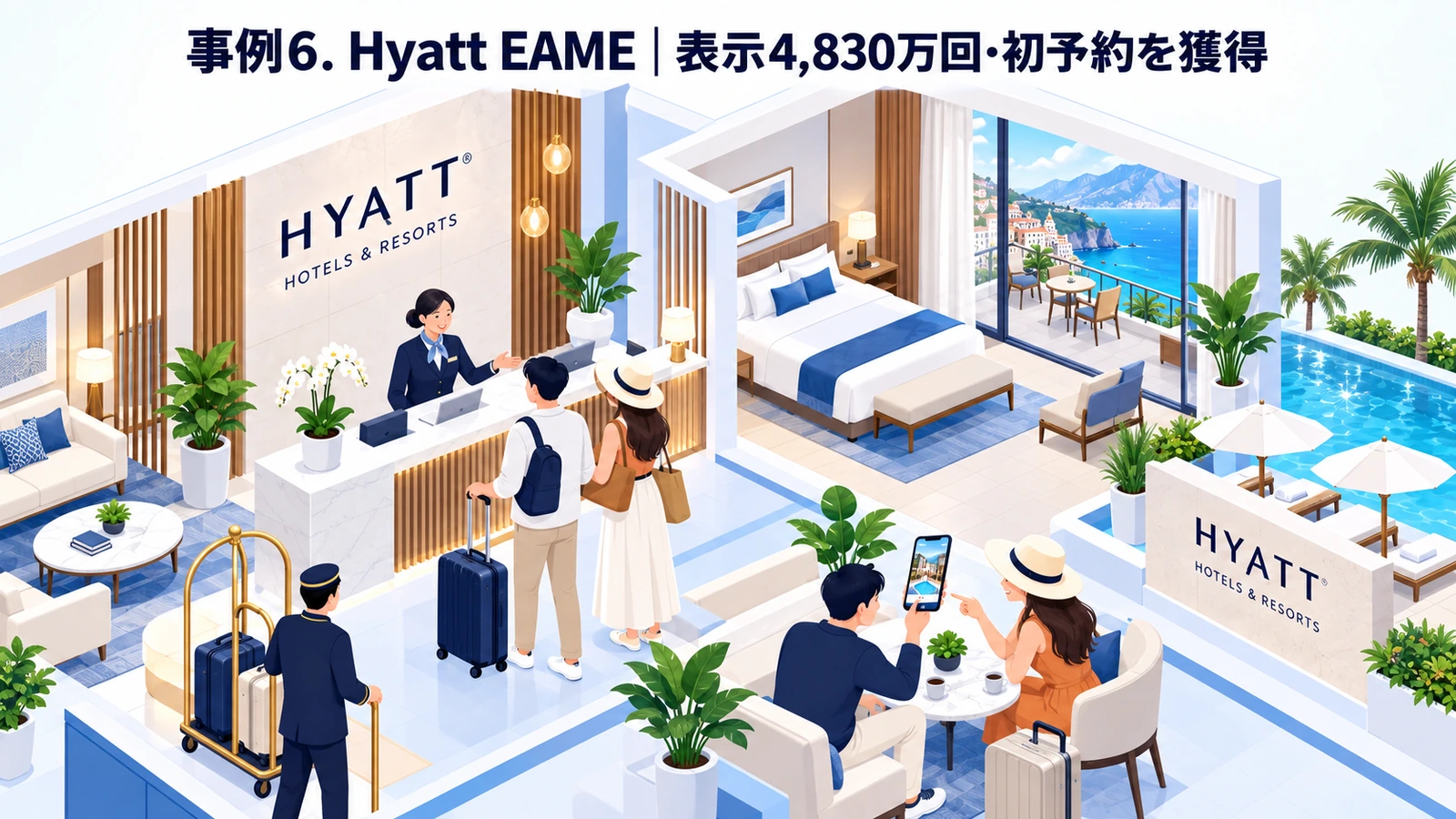 Hyatt EAMEのホテル集客成功事例
