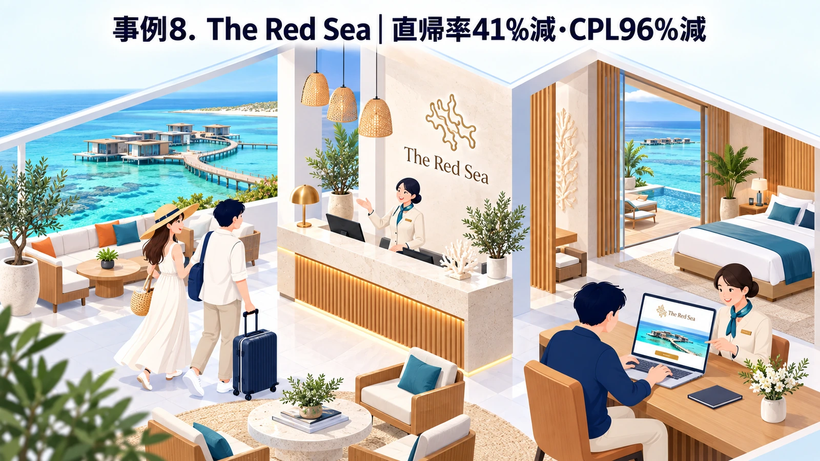 The Red Seaのホテル集客成功事例