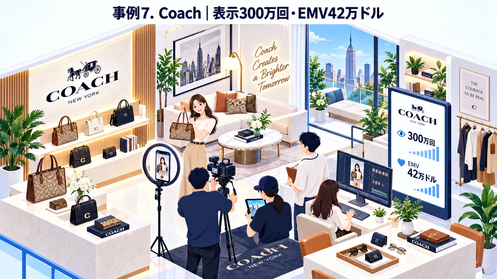 Coachのマイクロインフルエンサー成功事例