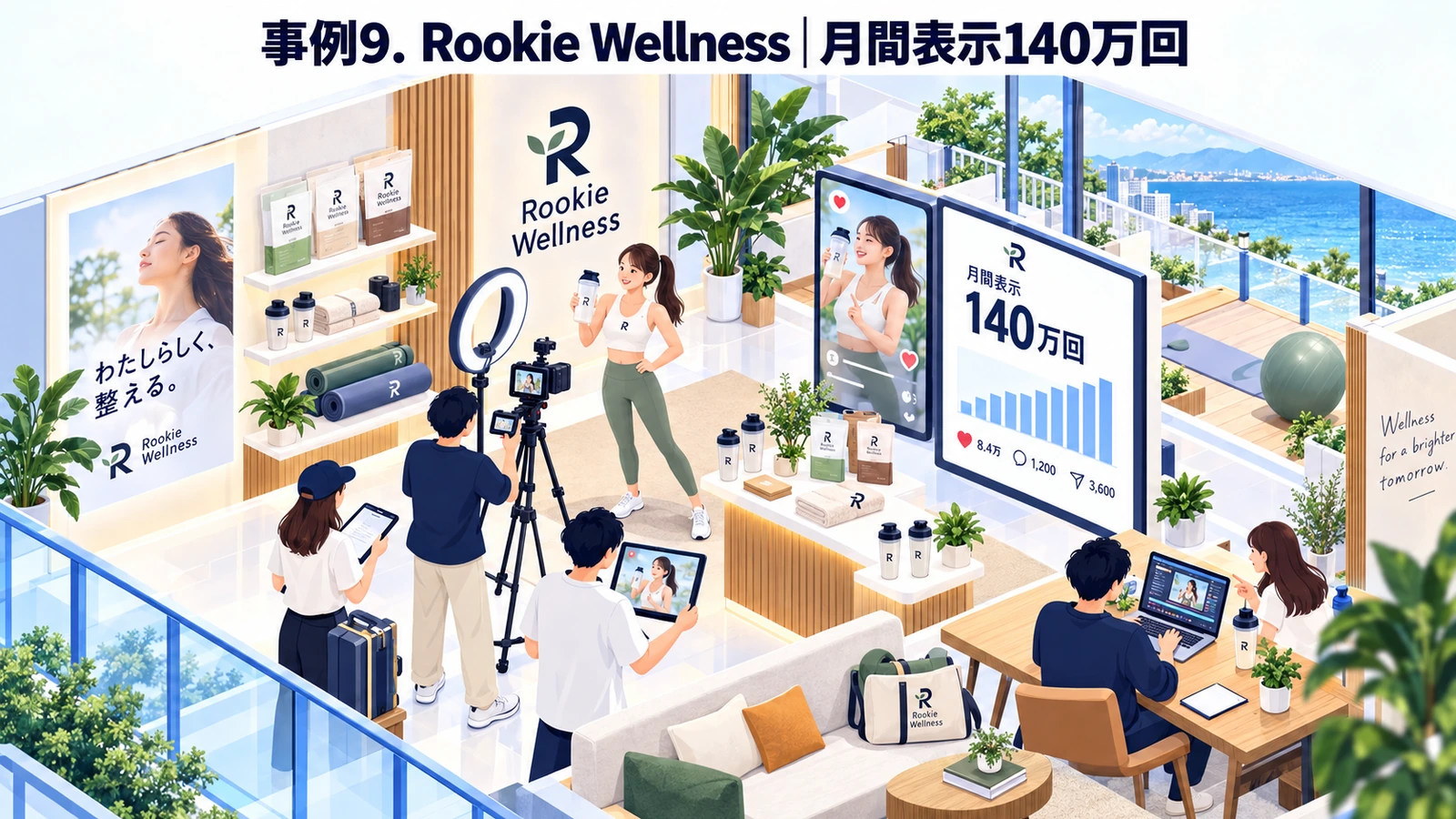 Rookie Wellnessのマイクロインフルエンサー成功事例