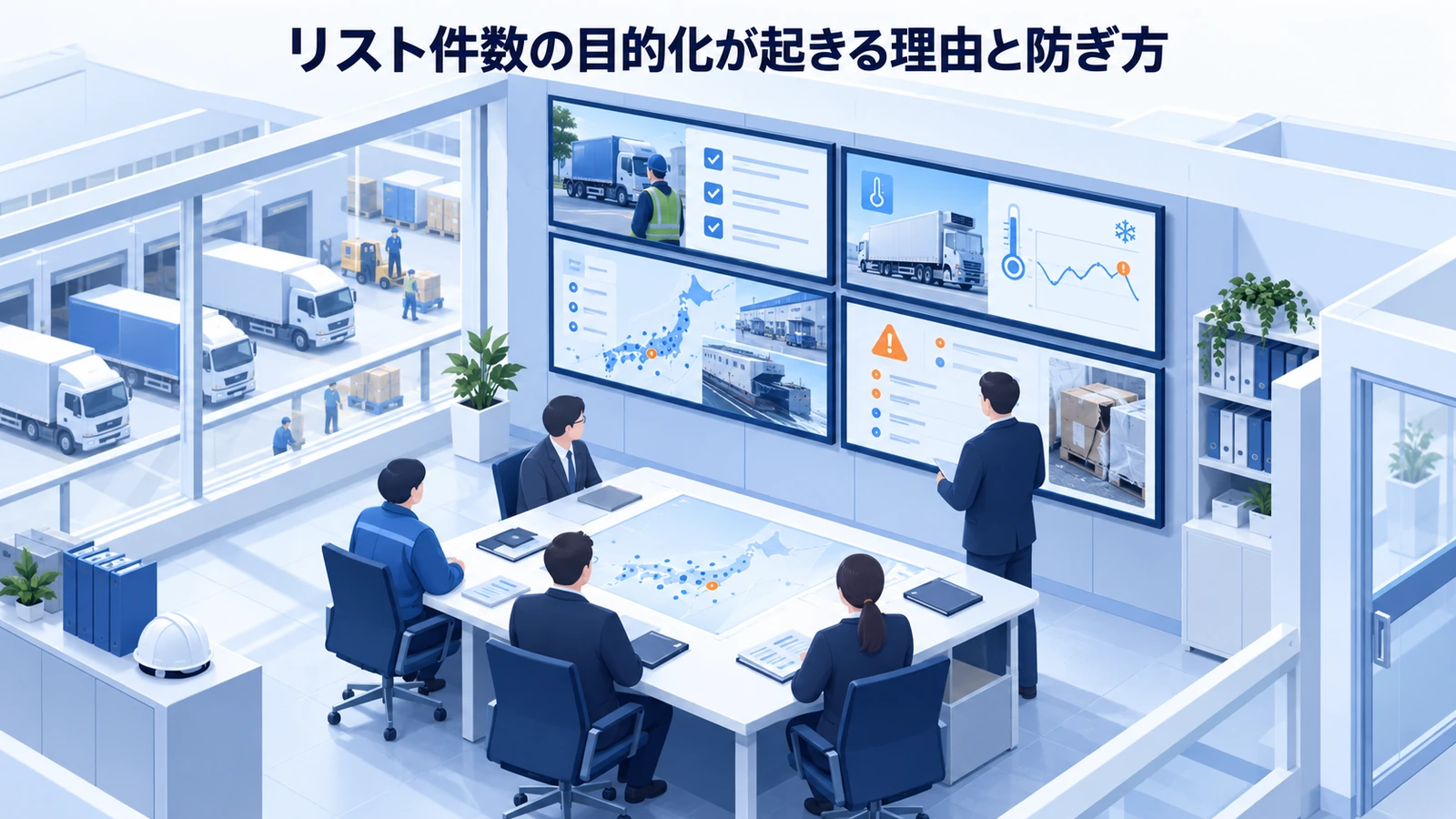 「リスト件数の目的化が起きる理由と防ぎ方」の要点を整理したImage 2.0図解