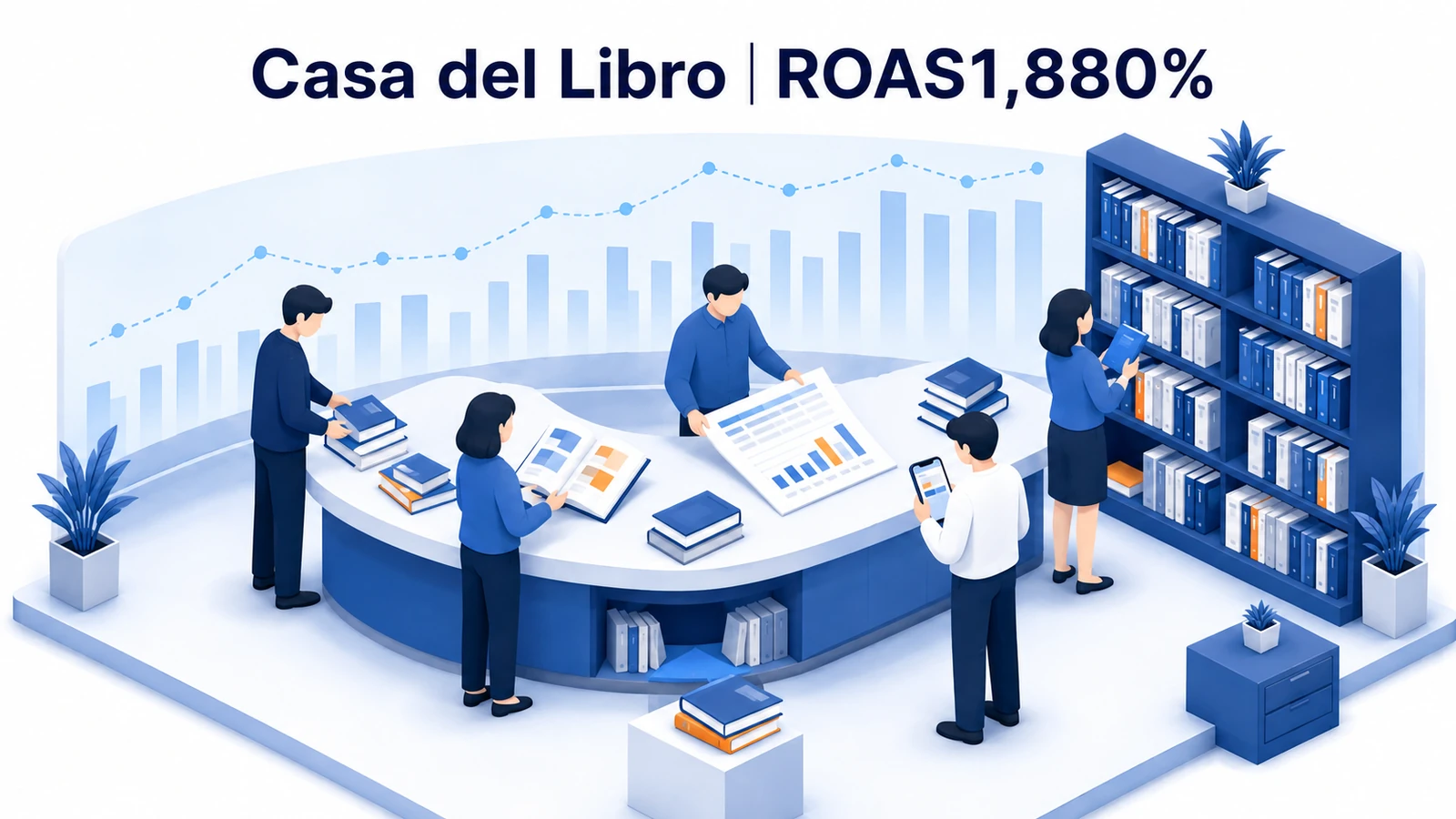 Casa del Libro|意図データと再接触でROAS1,880%のアドネットワーク広告成功事例
