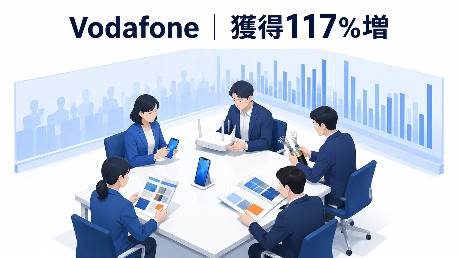 Vodafone Spain|検索の意図を外部面へ広げ獲得117%増のアドネットワーク広告成功事例