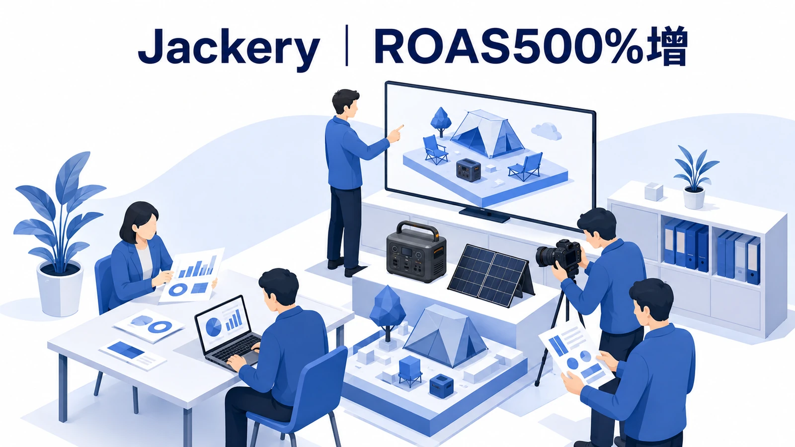 Jackery|常時配信と季節動画でROAS前年比500%増のアドネットワーク広告成功事例