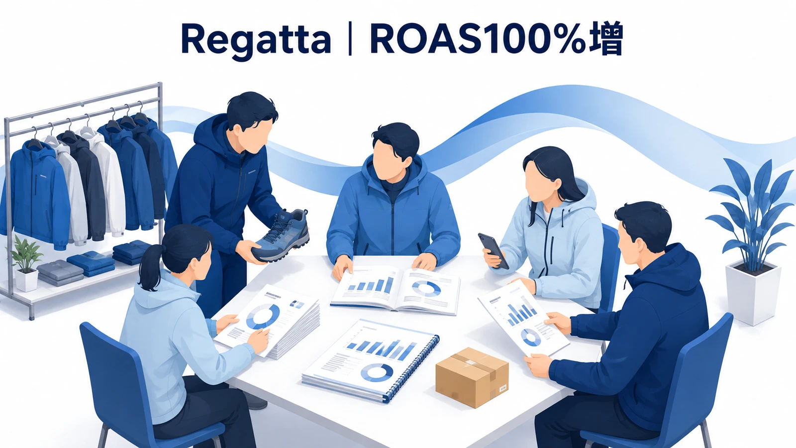 Regatta|新規獲得と再接触を測りROAS100%増のアドネットワーク広告成功事例