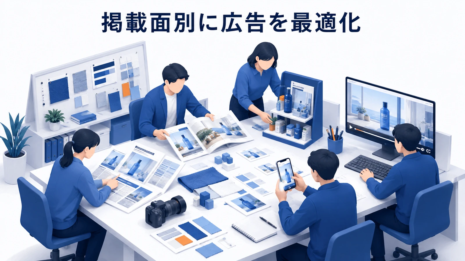 掲載面別に広告を最適化する