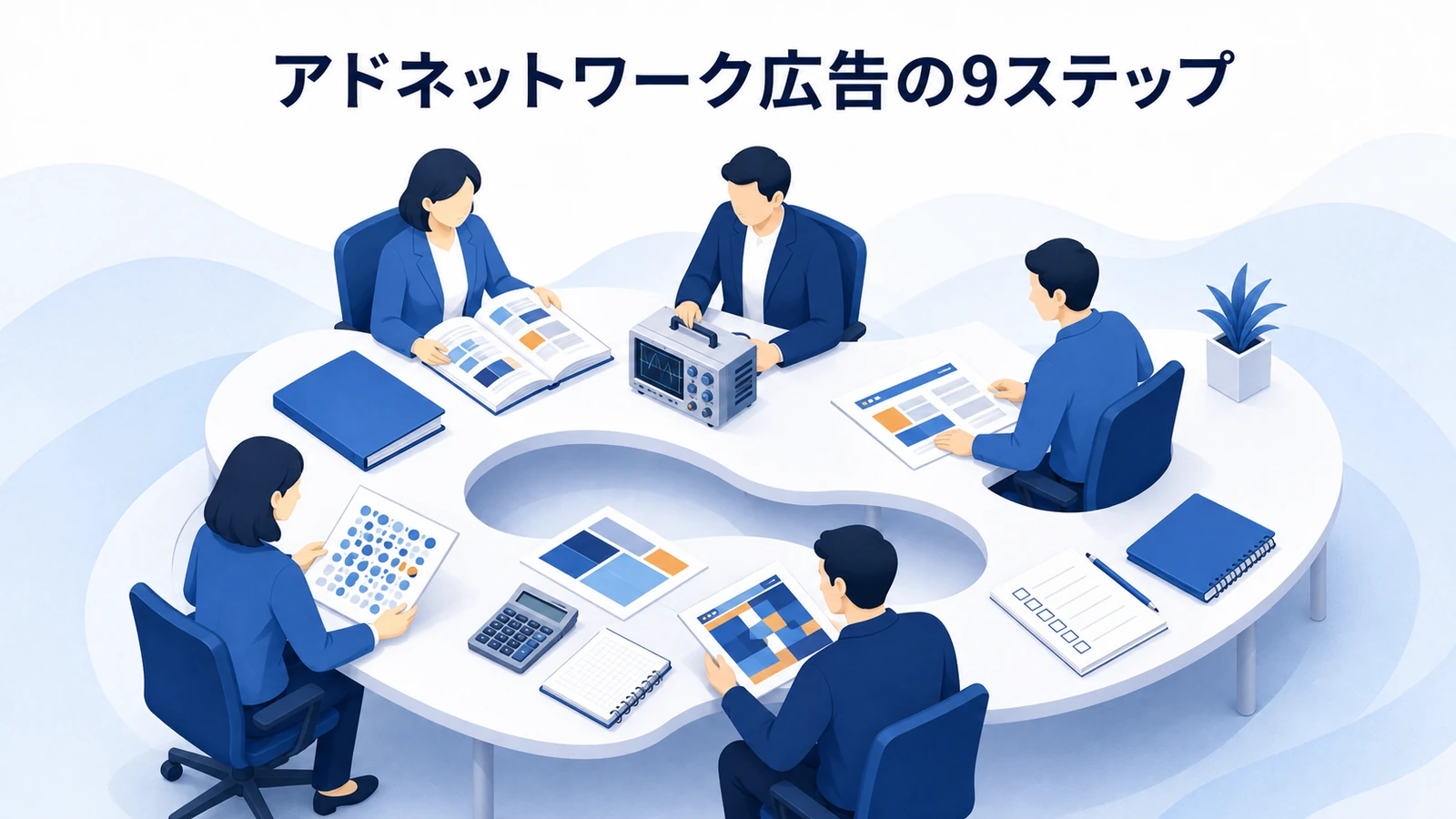 アドネットワーク広告の9ステップ