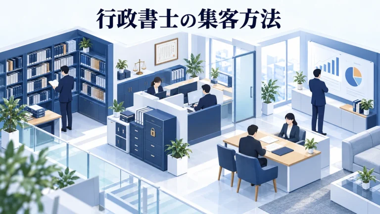行政書士の集客方法