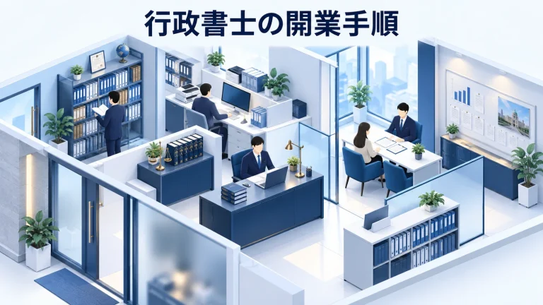 行政書士の開業手順