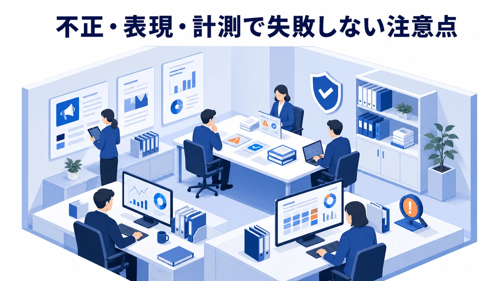 不正・表現・計測で失敗しない注意点を示すWeb広告運用