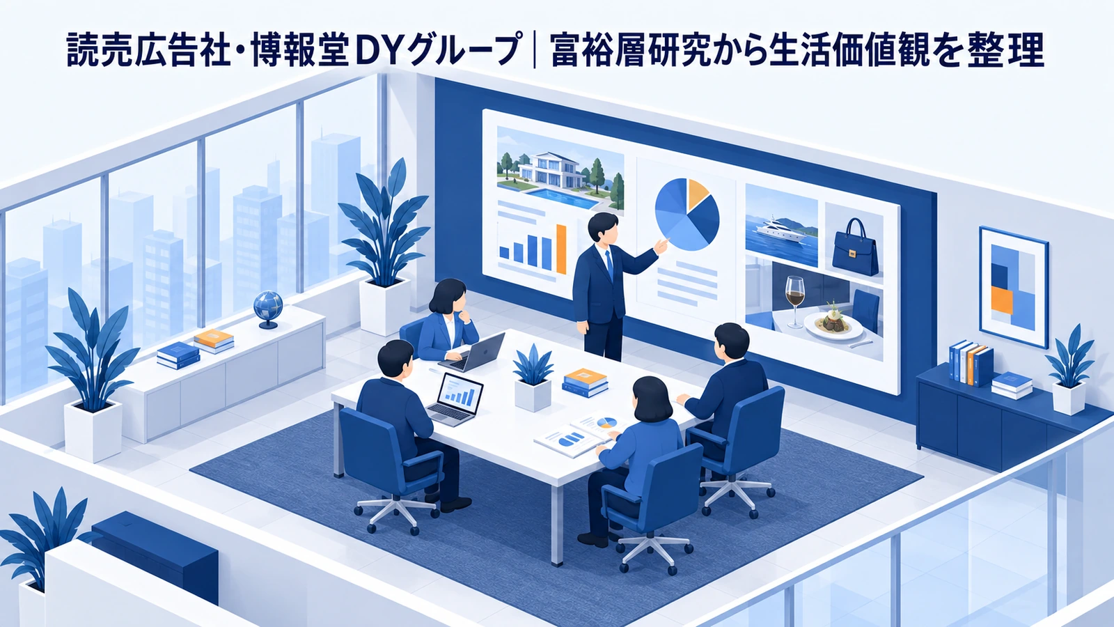 読売広告社・博報堂ＤＹグループの富裕層マーケティング事例