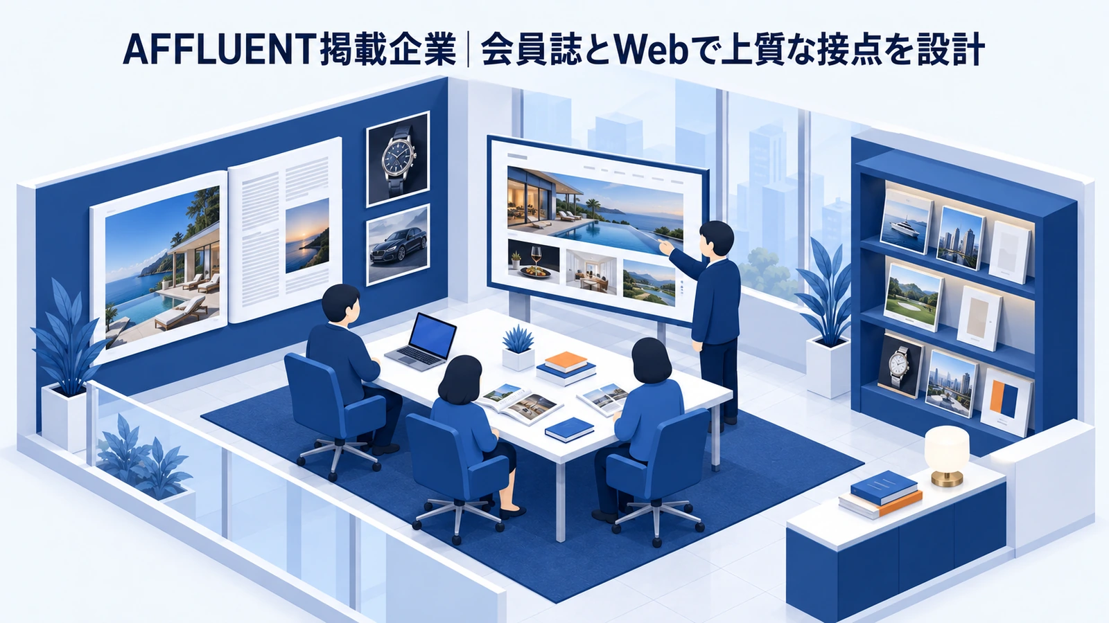 AFFLUENT掲載企業の富裕層マーケティング事例