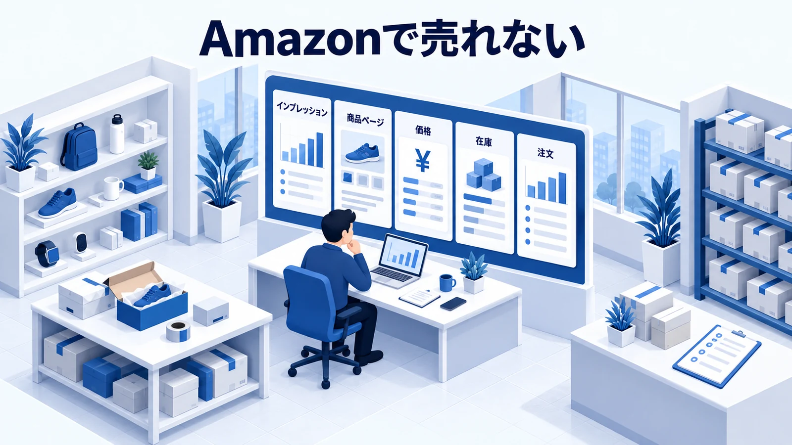 Amazonで売れないを整理するImage 2.0図解