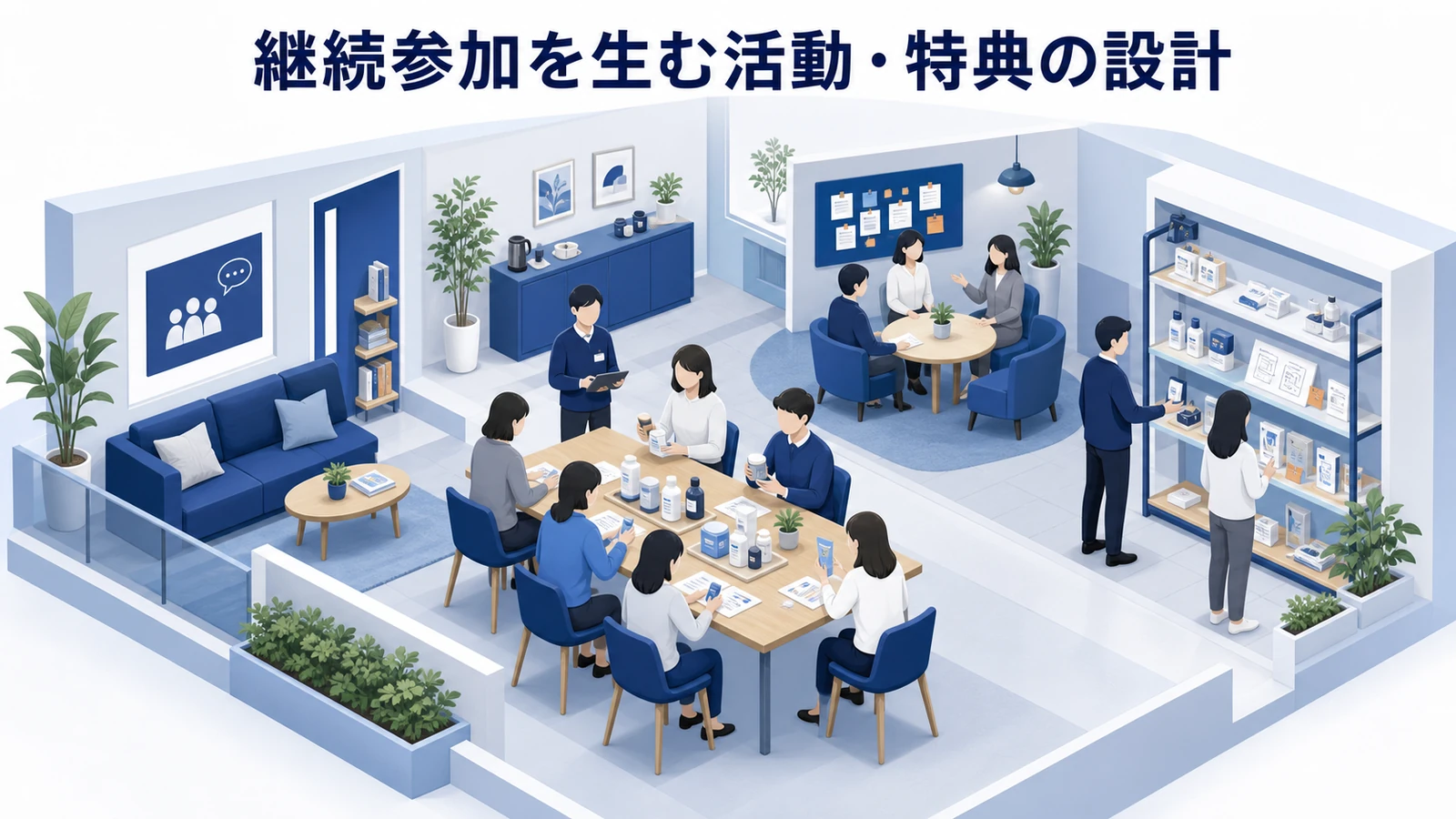 継続参加を生む活動・特典の設計を示すアンバサダーマーケティング設計