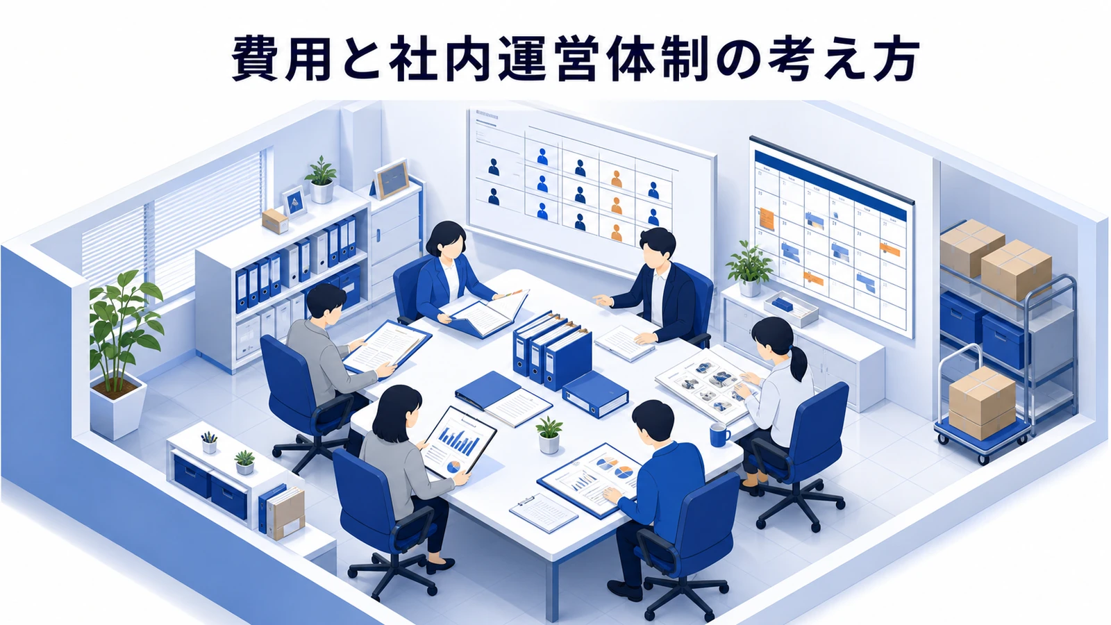費用と社内運営体制の考え方を示すアンバサダーマーケティング設計