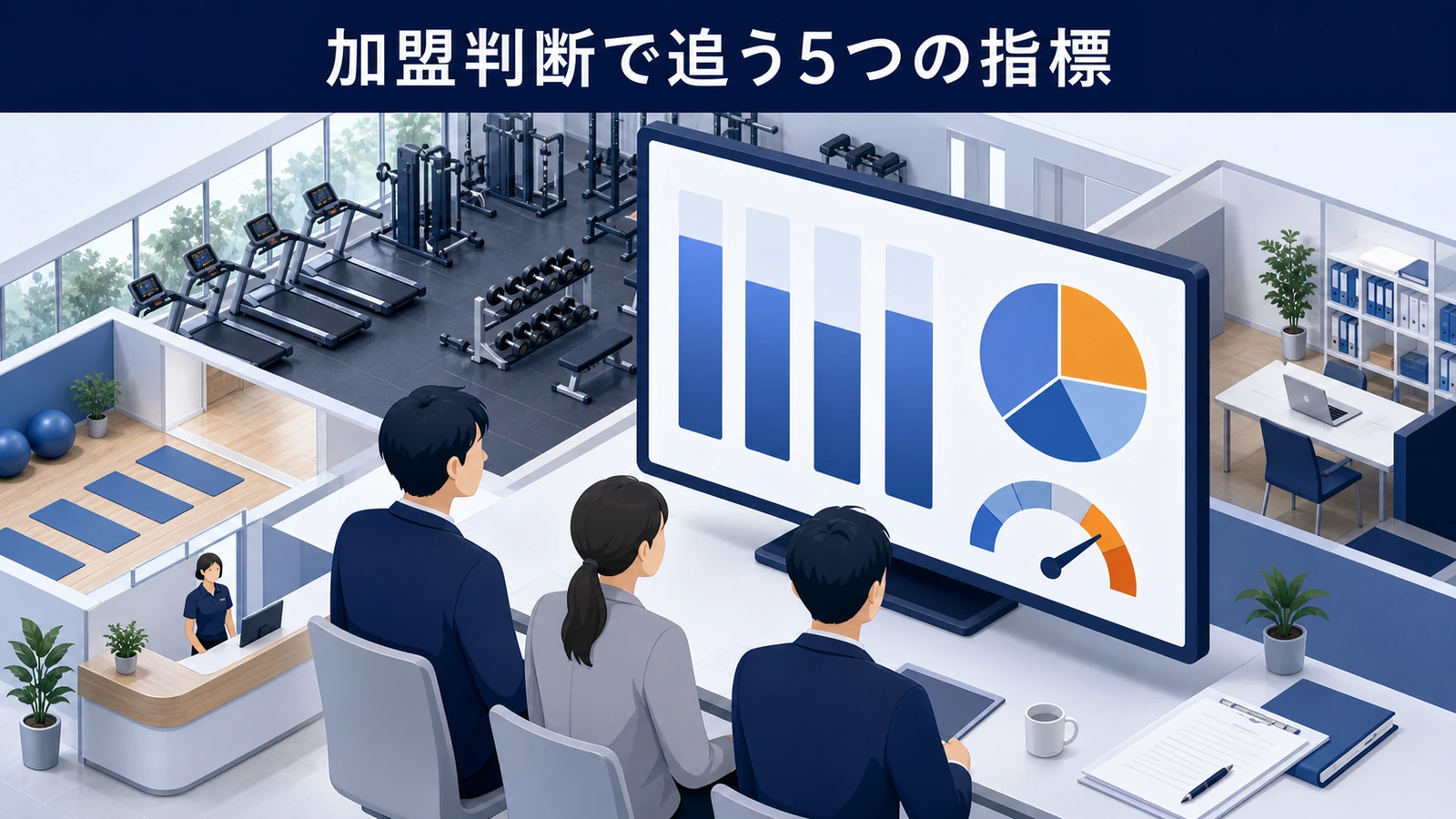 加盟判断で追う5つの指標