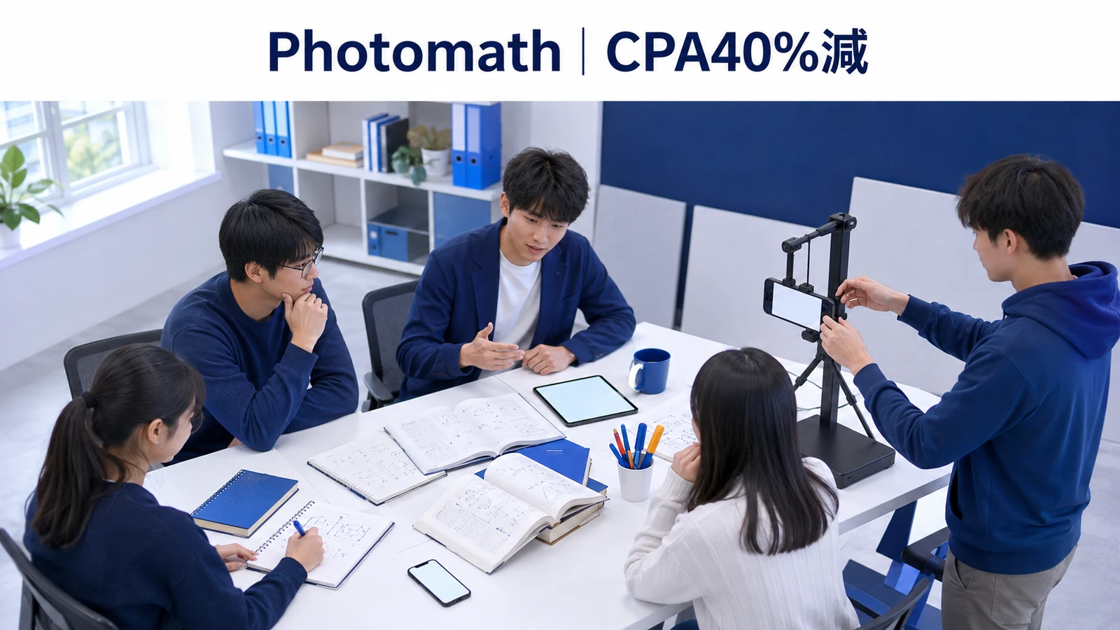 Photomath｜クリエイター動画と入札比較でCPA40％減のアプリ広告成功事例