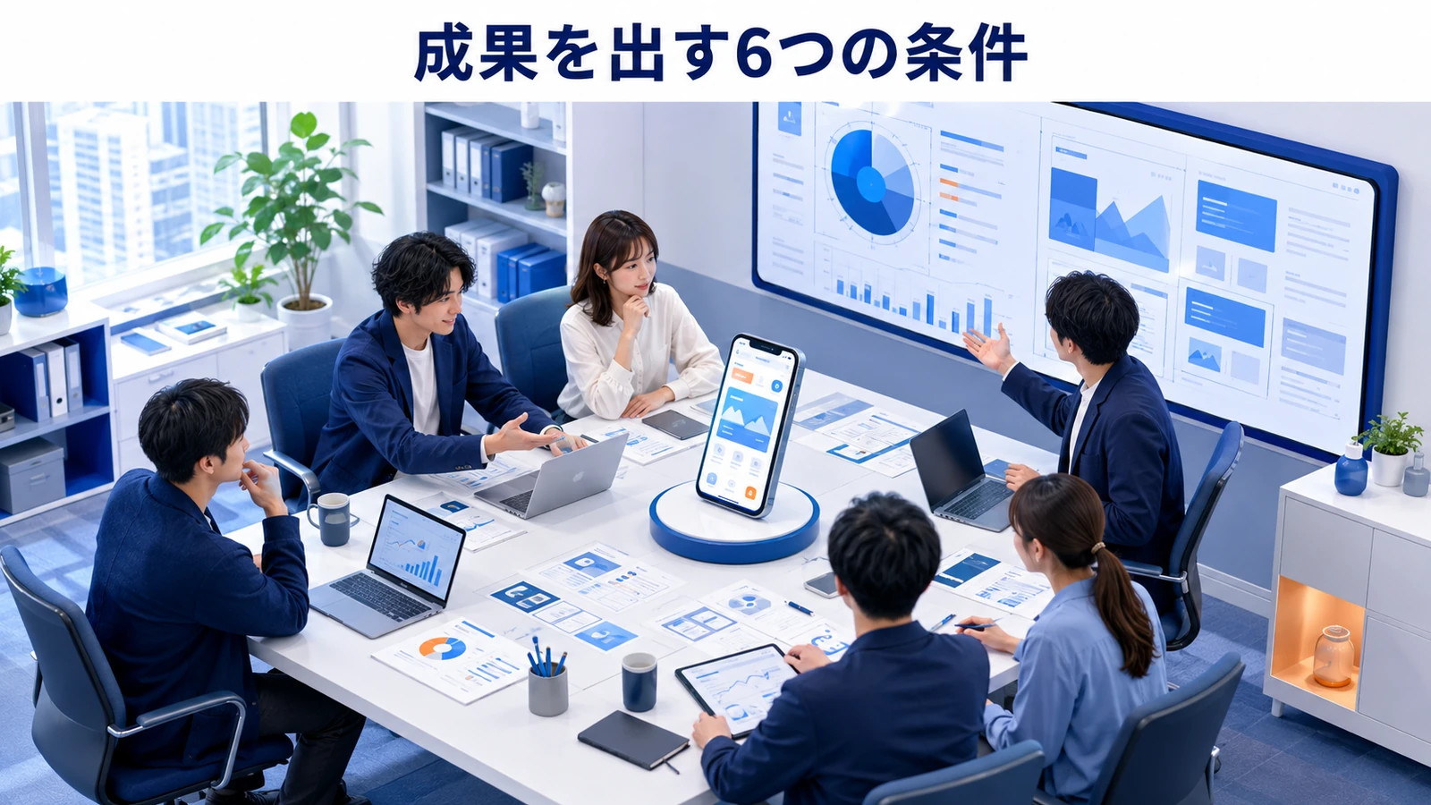 アプリ広告で成果を出す6つの条件