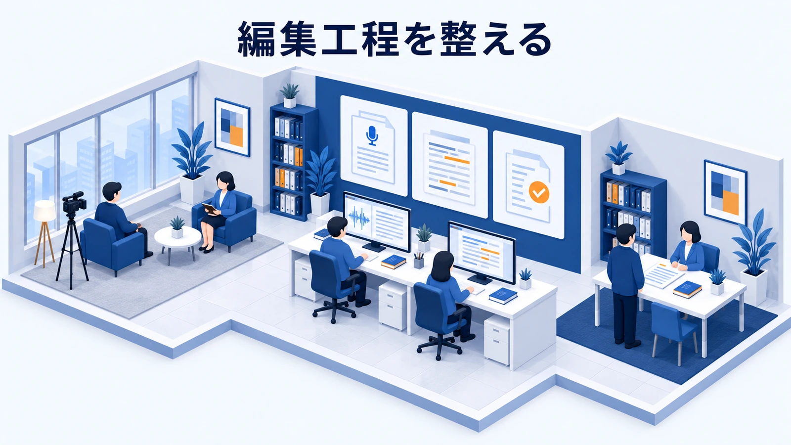 編集工程を整える