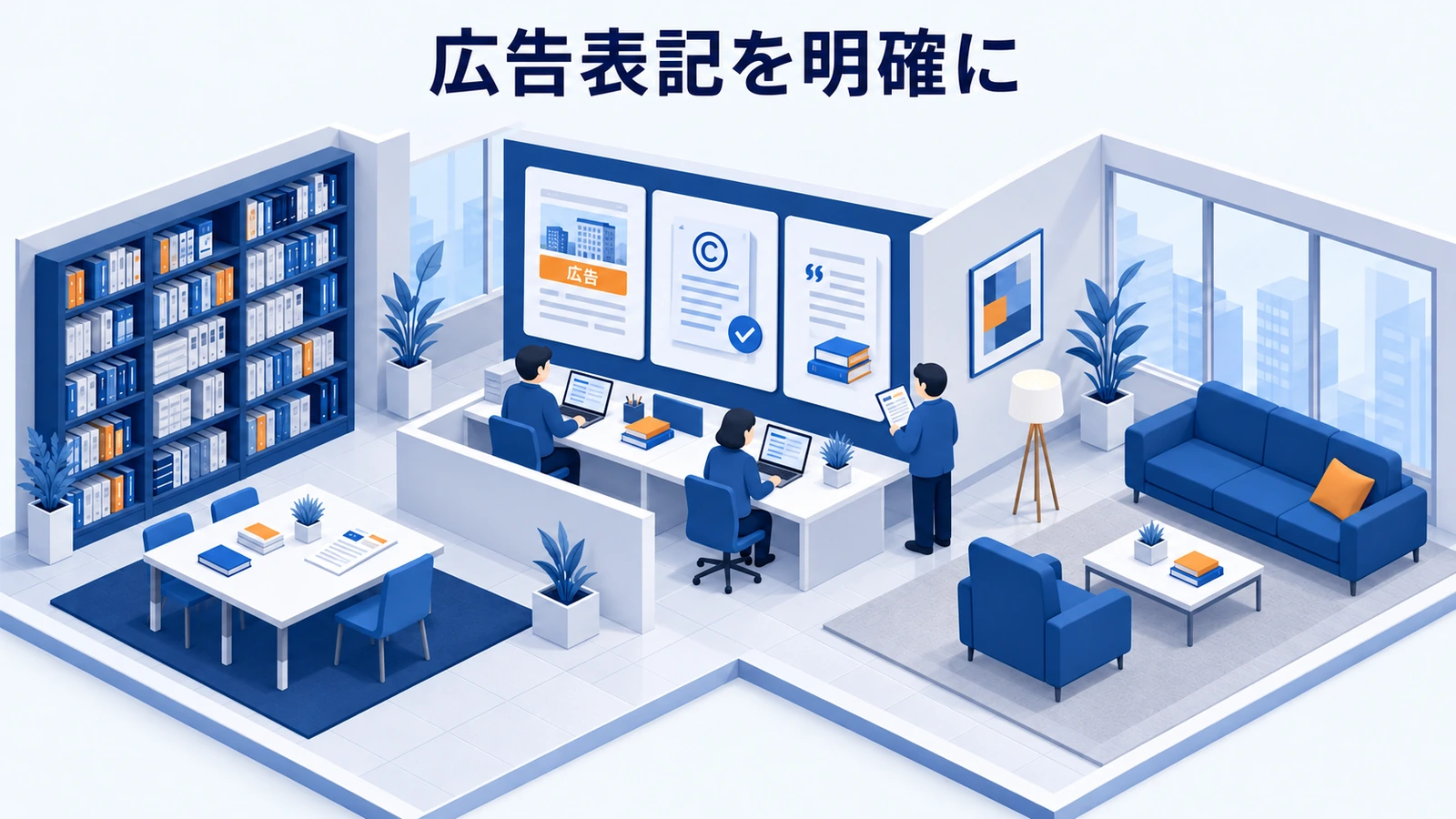 広告表記を明確に