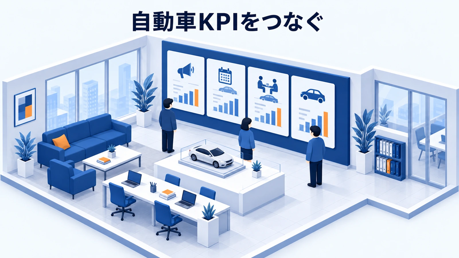自動車KPIをつなぐ