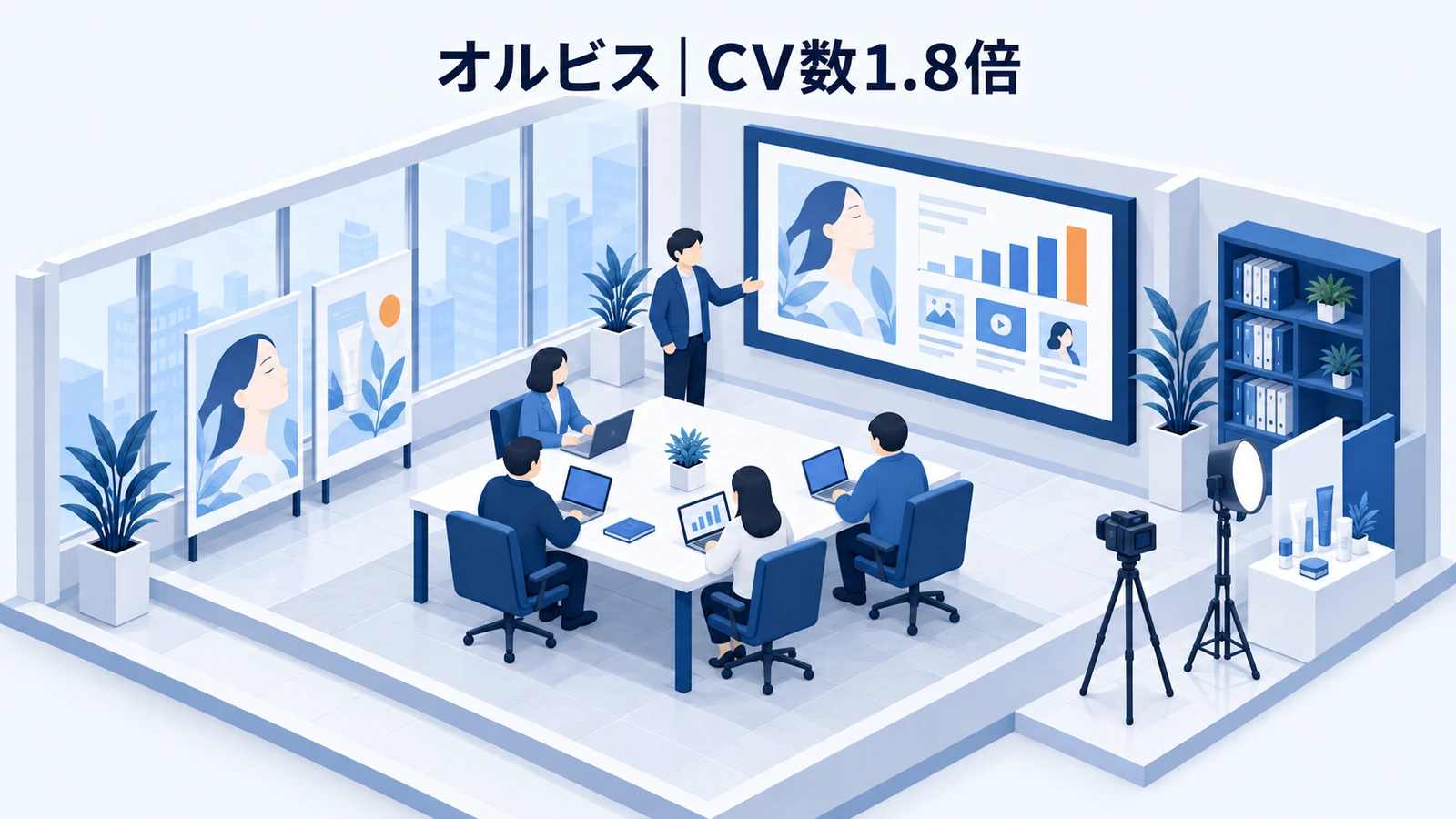 オルビスの認知拡大事例
