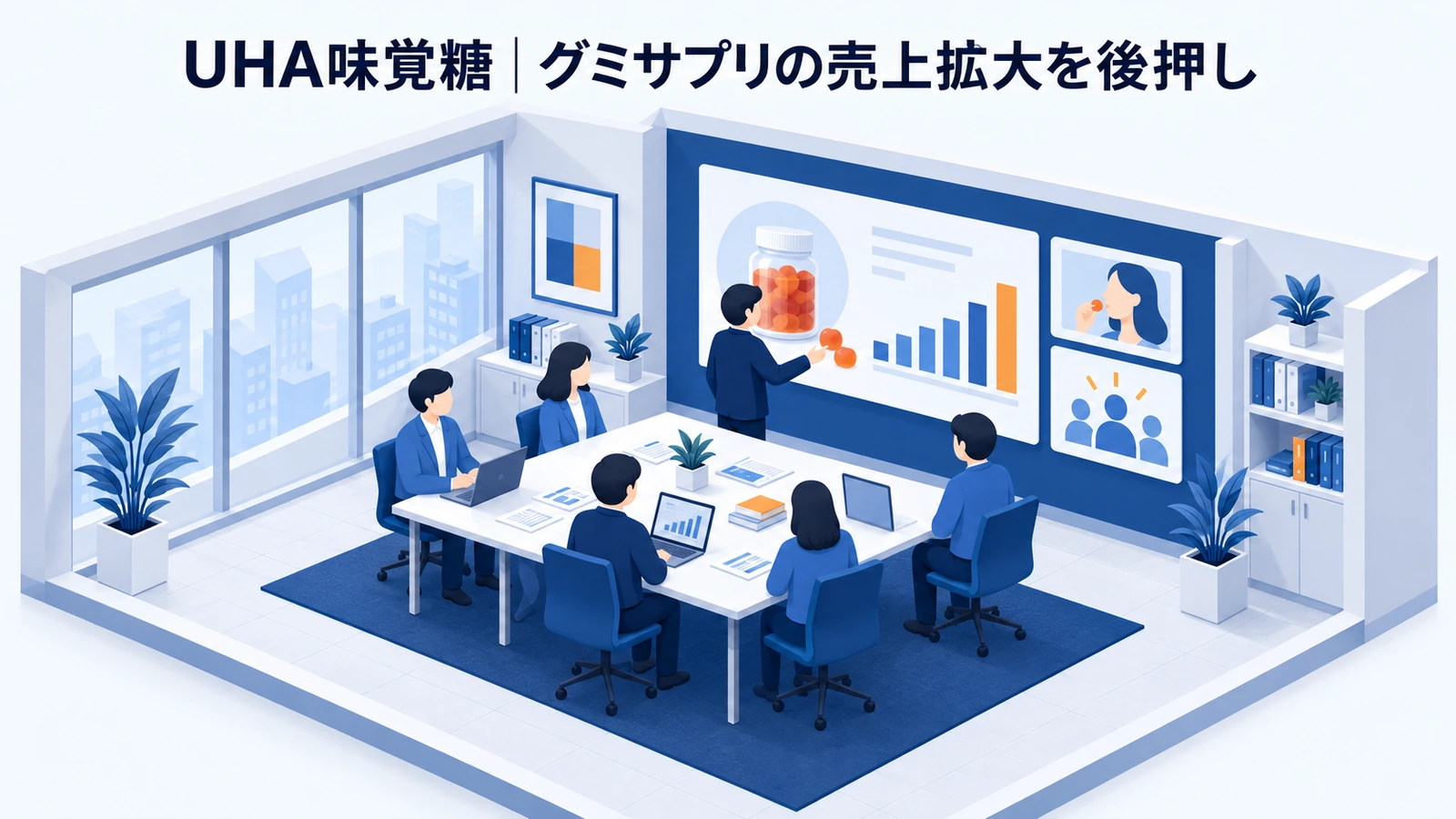UHA味覚糖の認知拡大事例
