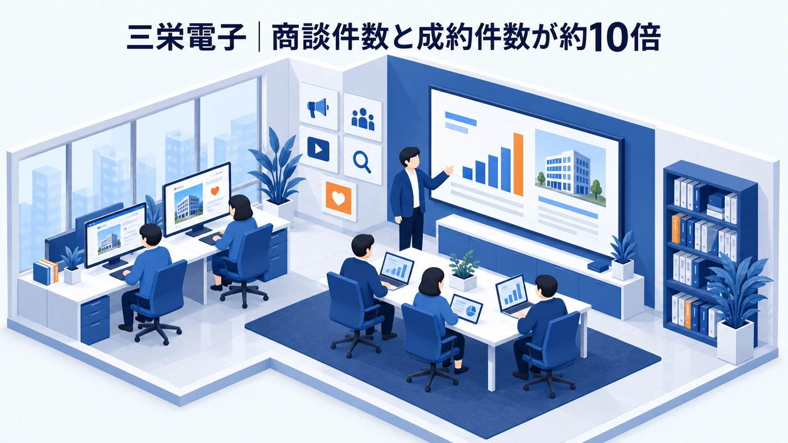 三栄電子の認知拡大事例