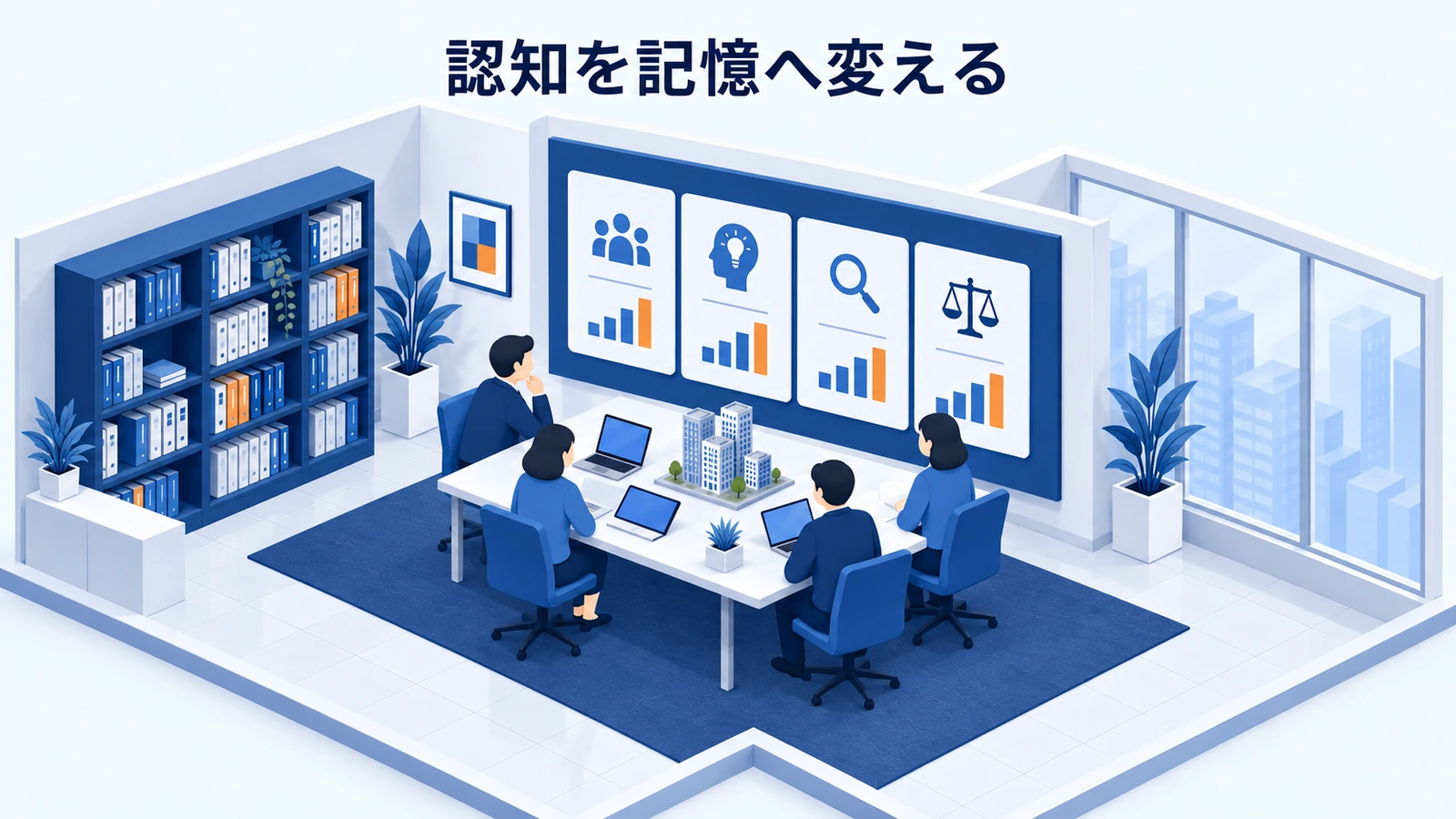 認知を記憶へ変える