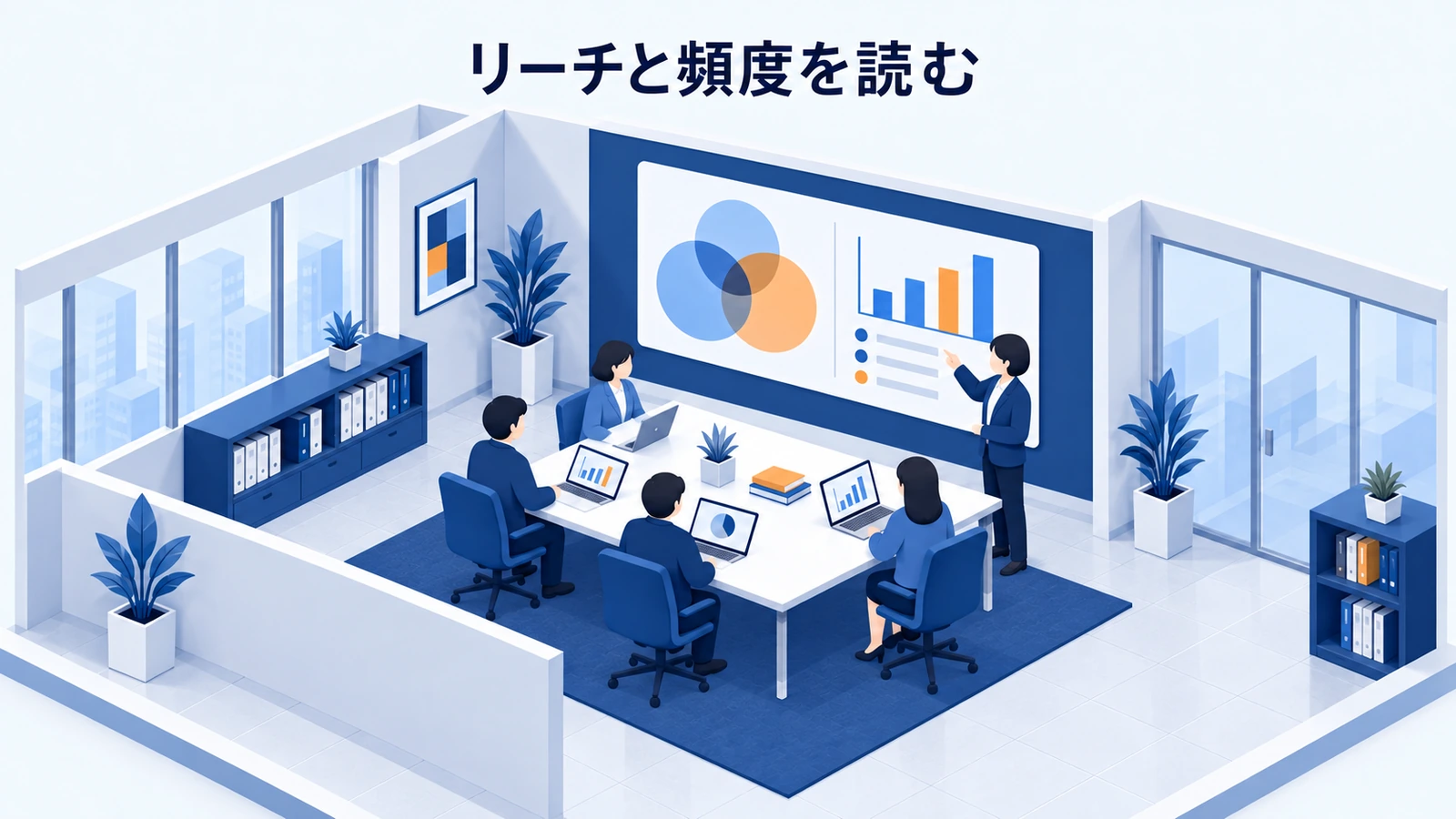 リーチと頻度を読む