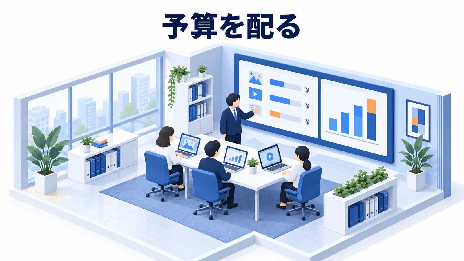 予算を配る
