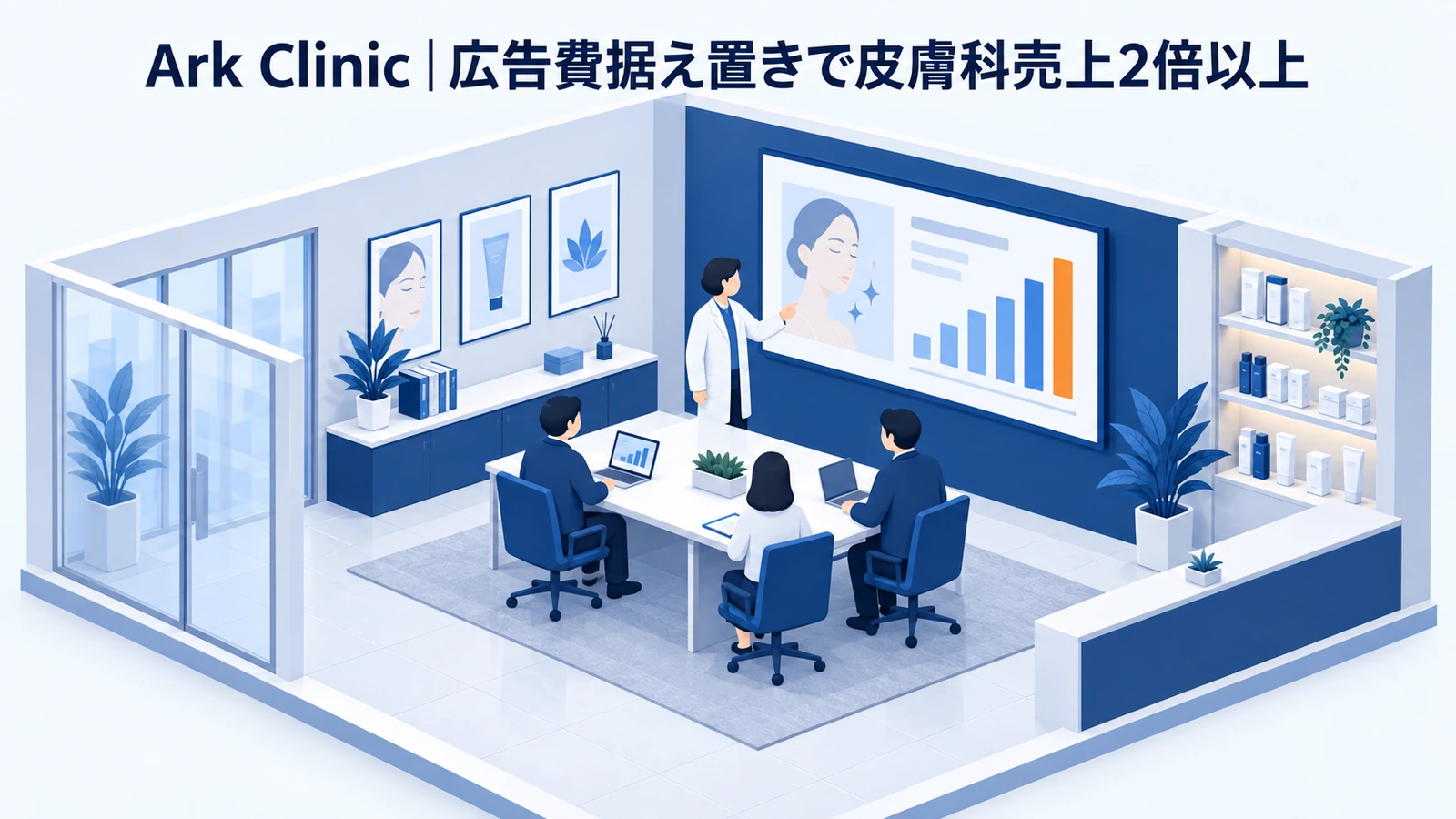 Ark Clinicの美容クリニック集客事例