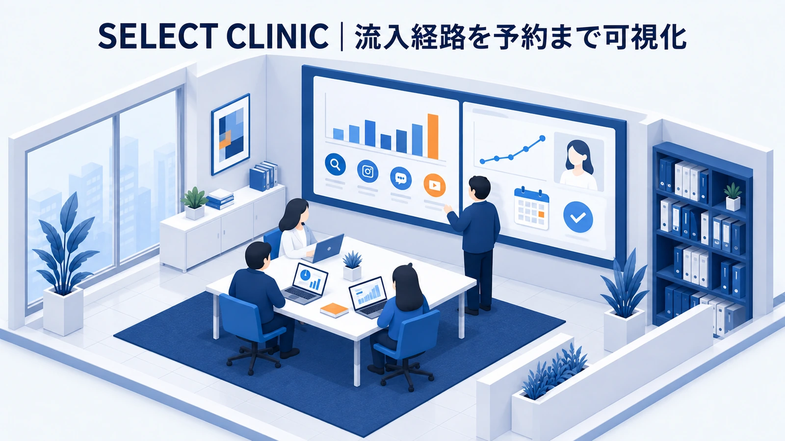SELECT CLINICの美容クリニック集客事例