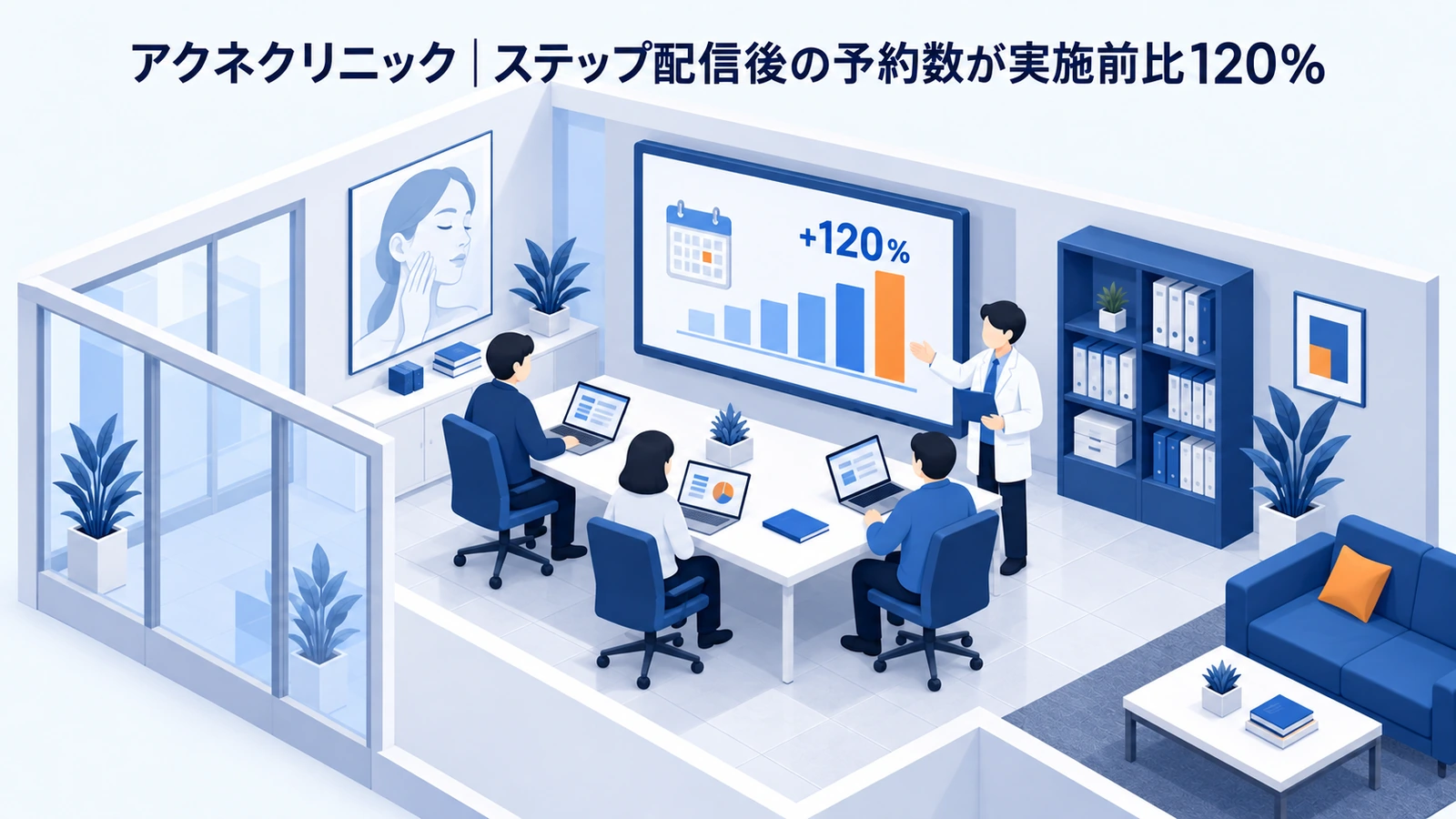 アクネクリニックの美容クリニック集客事例