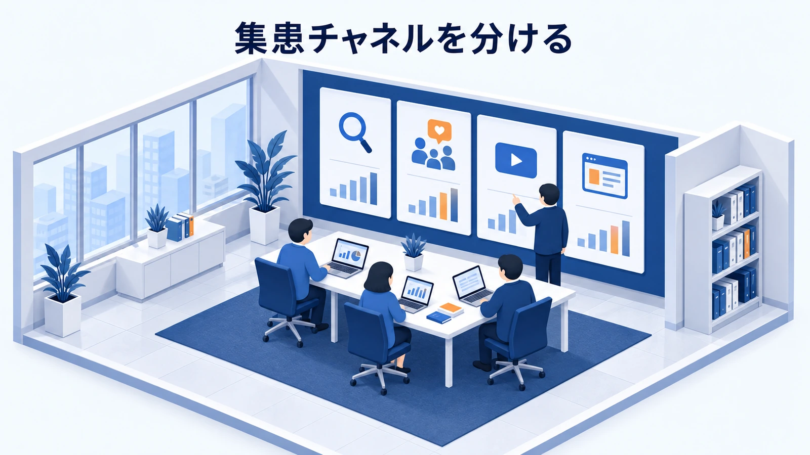 集患チャネルを分ける