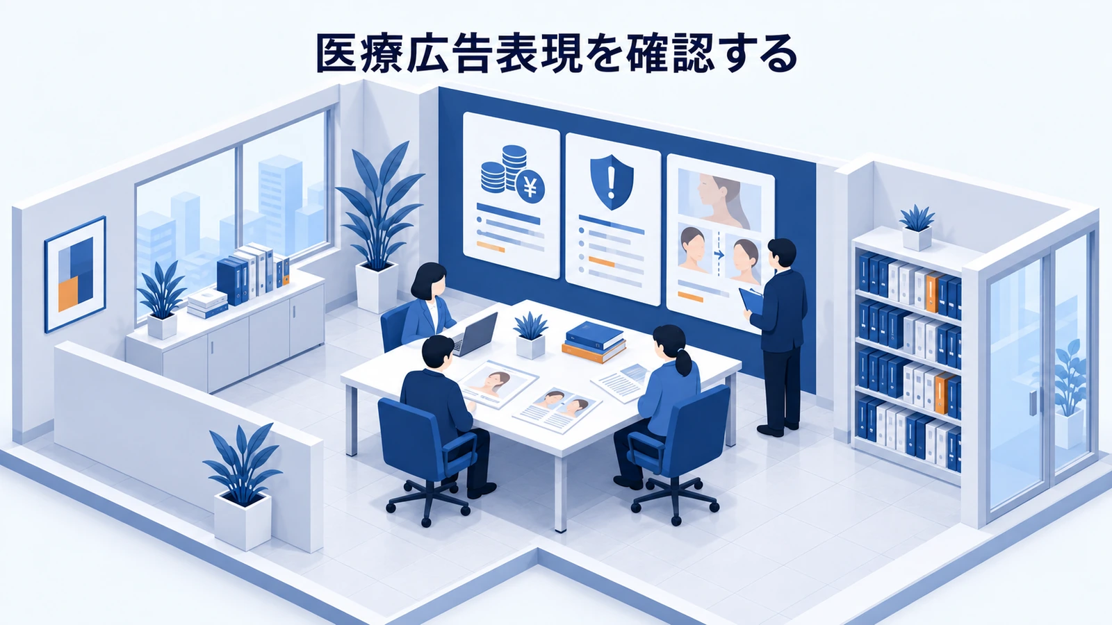 医療広告表現を確認する