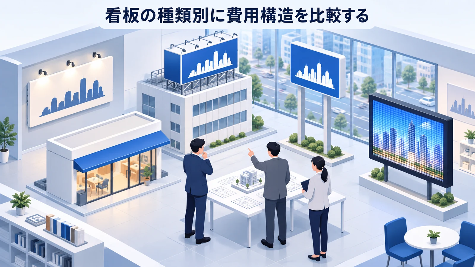 看板の種類別に費用構造を比較するを実務目線で整理