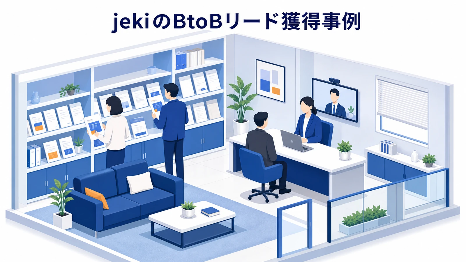jekiのBtoBリード獲得成功事例