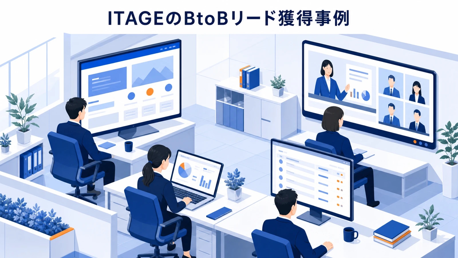 ITAGEのBtoBリード獲得成功事例