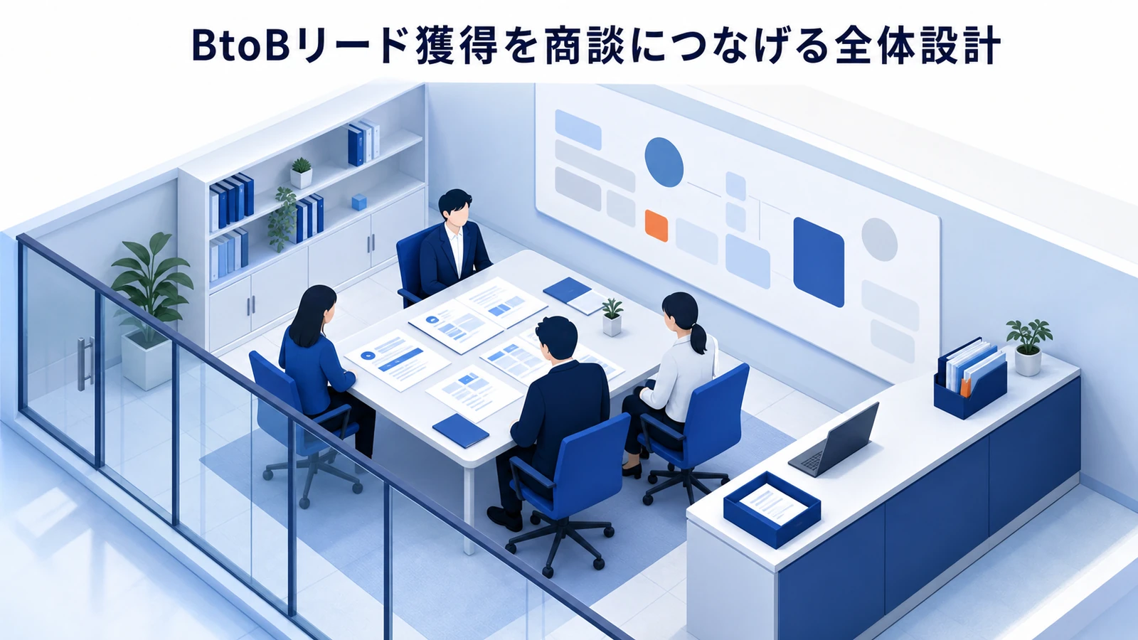 BtoBリード獲得を商談につなげる全体設計