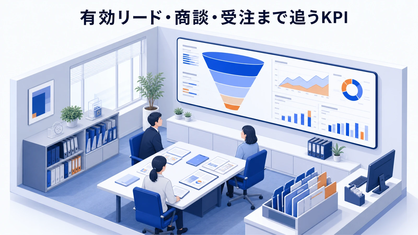 有効リード・商談・受注まで追うKPI