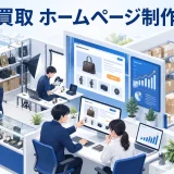 買取 ホームページ制作を整理したImage 2.0図解