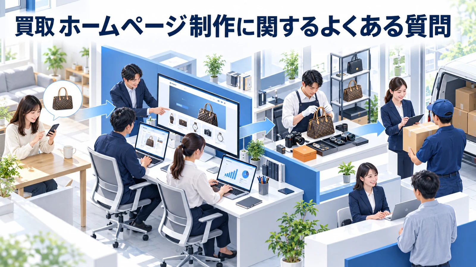 買取 ホームページ制作の疑問を整理したImage 2.0図解
