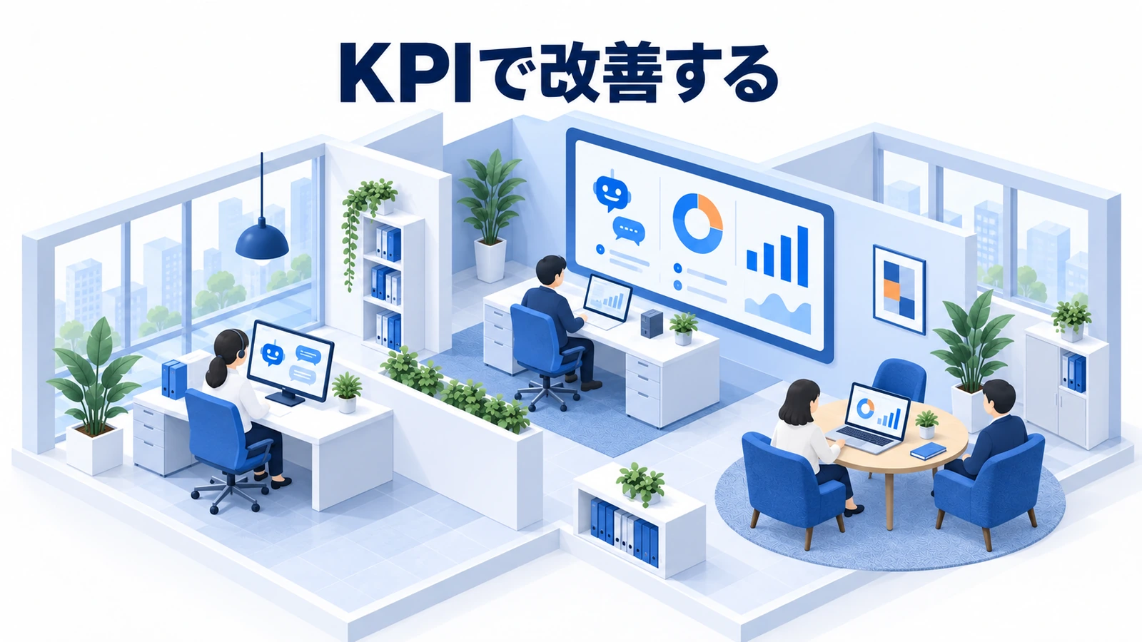 チャットボットをKPIで改善する