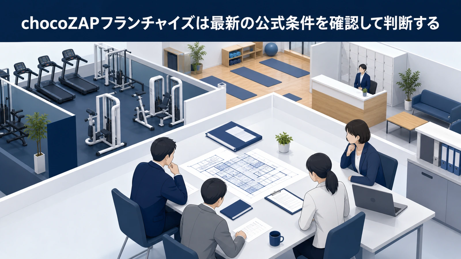 chocoZAPフランチャイズは最新の公式条件を確認して判断する