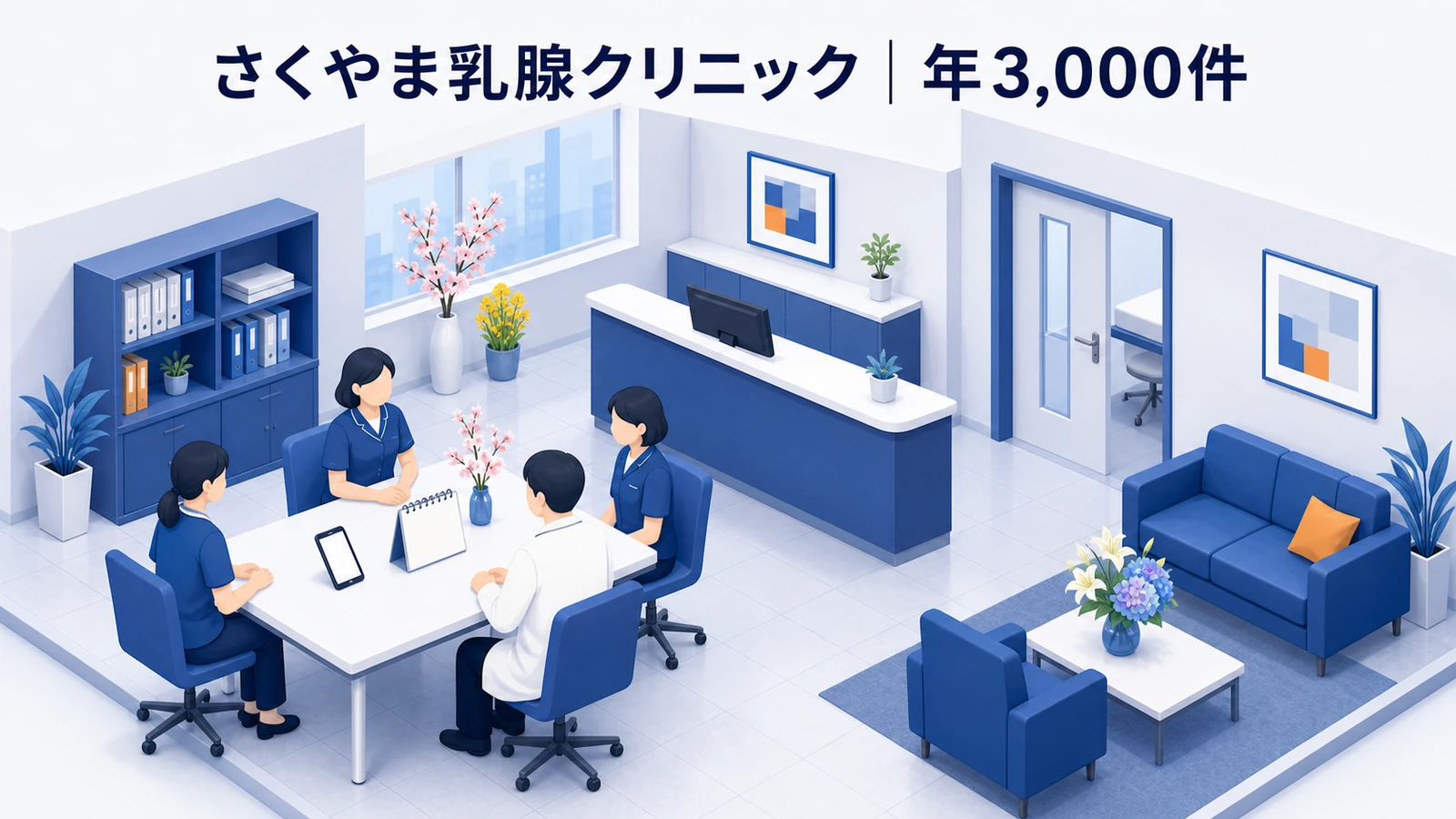 烏丸御池さくやま乳腺クリニック｜LINE予約3,000件以上のクリニック集客成功事例